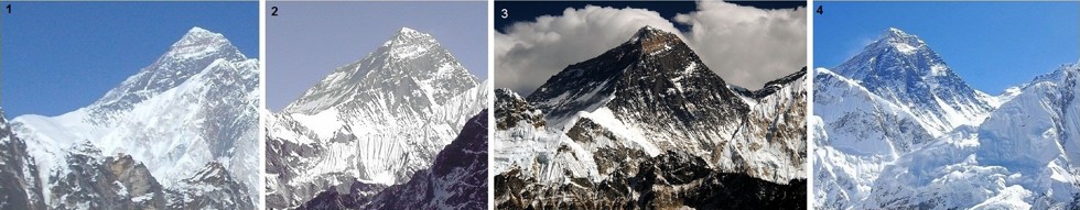 Вид на Эверест с 4-х точек